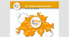 Desktop Screenshot of joblokal.ch